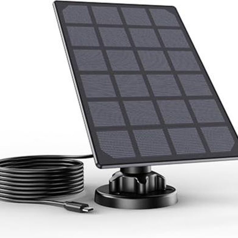 Vision Well Solar Powered Wireless Security Cameras for Home Outdoor , 1080P HD Clear Picture Wifi Security with Spotlight and Two-Way Audio,Eesy to Install