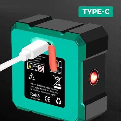 Laser Digital Protractor Inclinometer Laser Level Ruler USB Chargable Inclinometer Magnetic Base Goniometer Magnet Angle Finder