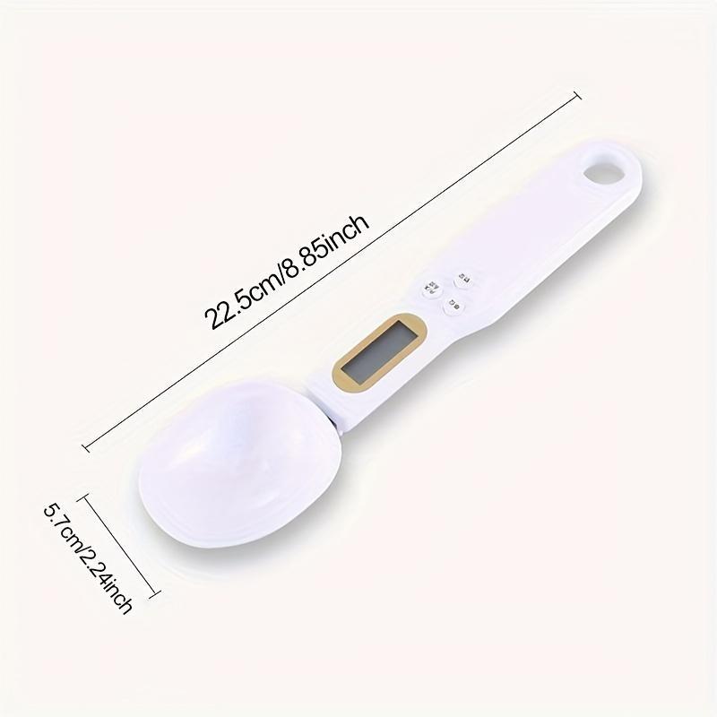 Digital Kitchen Scale Spoon Multifunctional Measuring Spoon, 1 Count Electronic Measuring Spoon with LCD Display, Modern Cooking Measuring Utensils for Food Baking, Home Kitchen Tools Kitchen Gadgets Kitchenware, Black