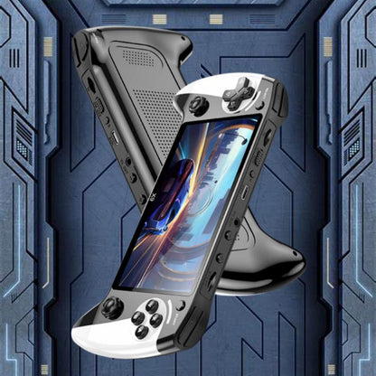 X9 Handheld Game Console, Rechargeable Portable Game Console with Built-In 10 Emulator Games, Handheld Wireless Gaming Console for Home & Travel, Protective